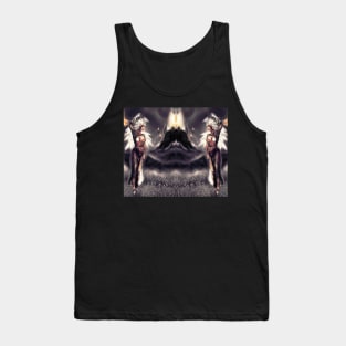 Ambient Electra [Digital Figure Drawing...Mirrored version] "Wide Vista" Tank Top